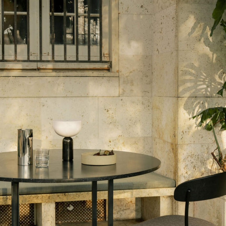 Modern Semi-Round LED Table Lamp