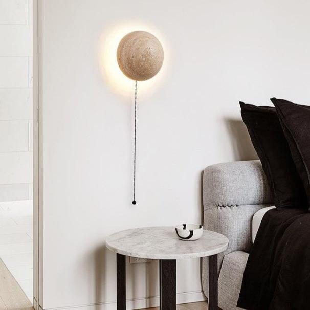 Cream-Colored Wall Lamp – Minimal Nordic Design