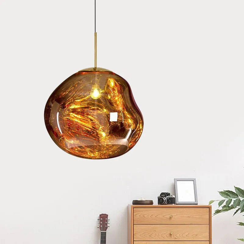 Melt-Style LED Pendant Light – Modern Indoor Ceiling Fixture