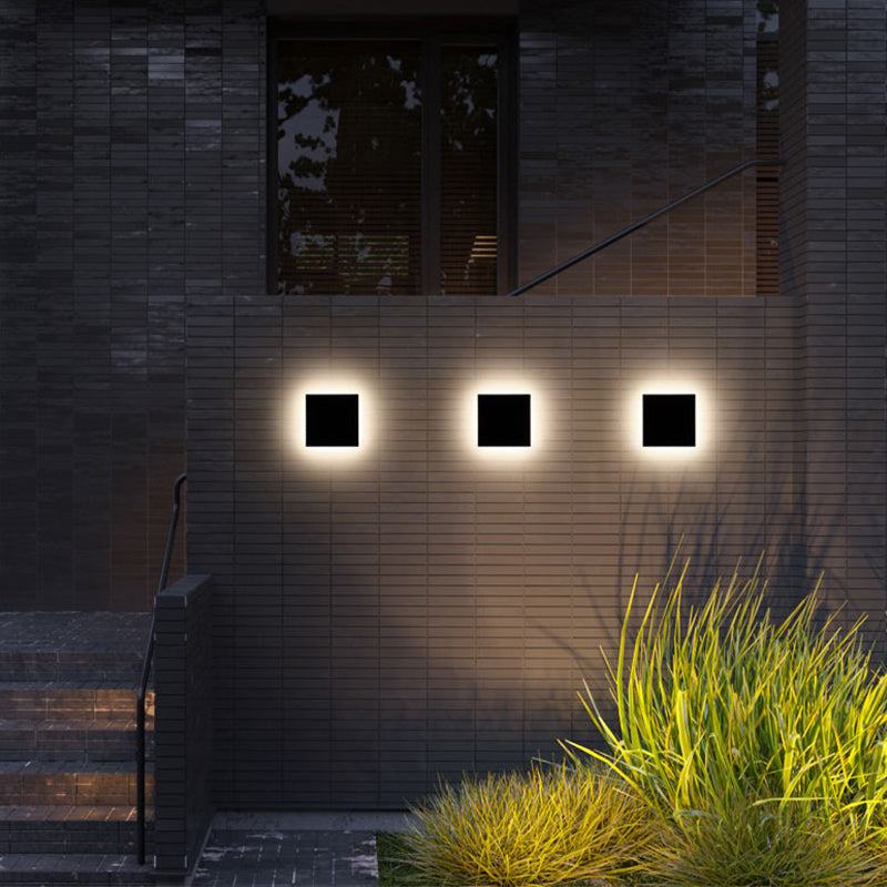 Minimalist Wall-Mounted LED Lamp – Round & Square Wall Sconce