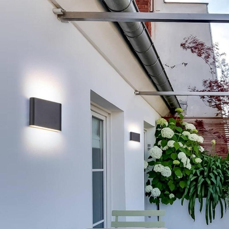 LED Wall Light for Outdoors | Sleek Up/Down Beam Design