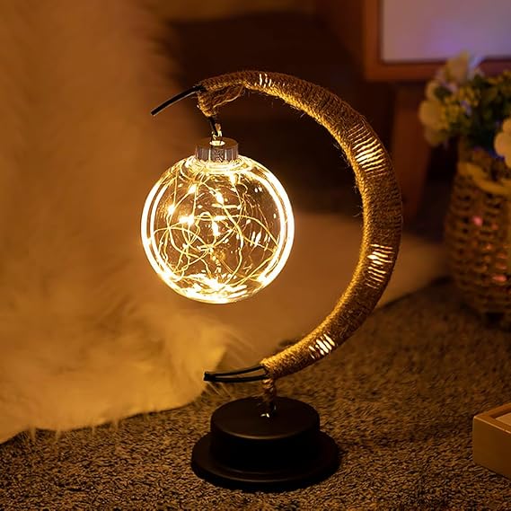 3D Printed Enchanted Moon Lamp | Night Table Lamp