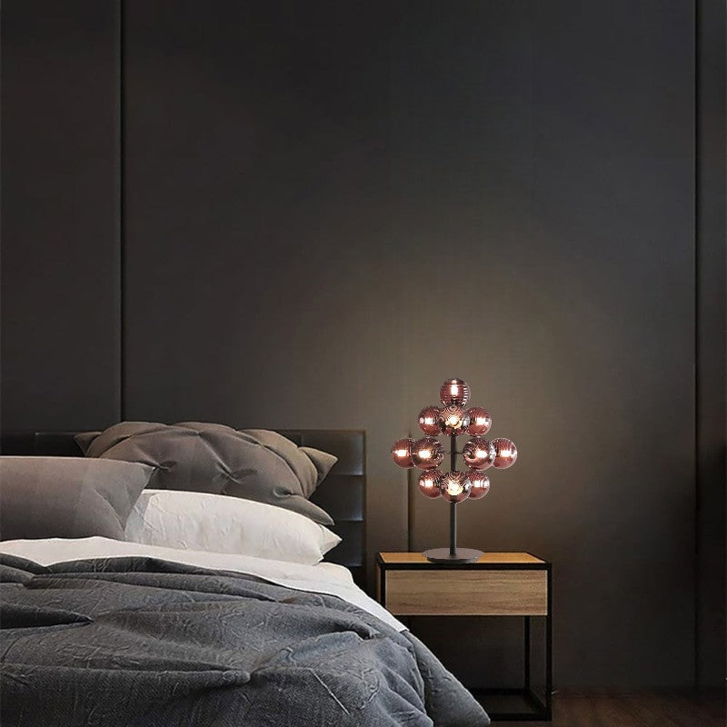 Grapes-Shape Table Lamp | Deep Black Shade