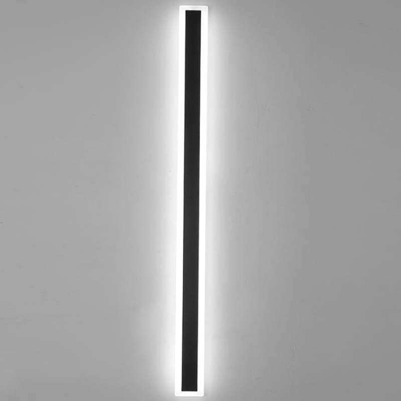 Edge Moderne Linear Wall Sconce – Outdoor LED Light