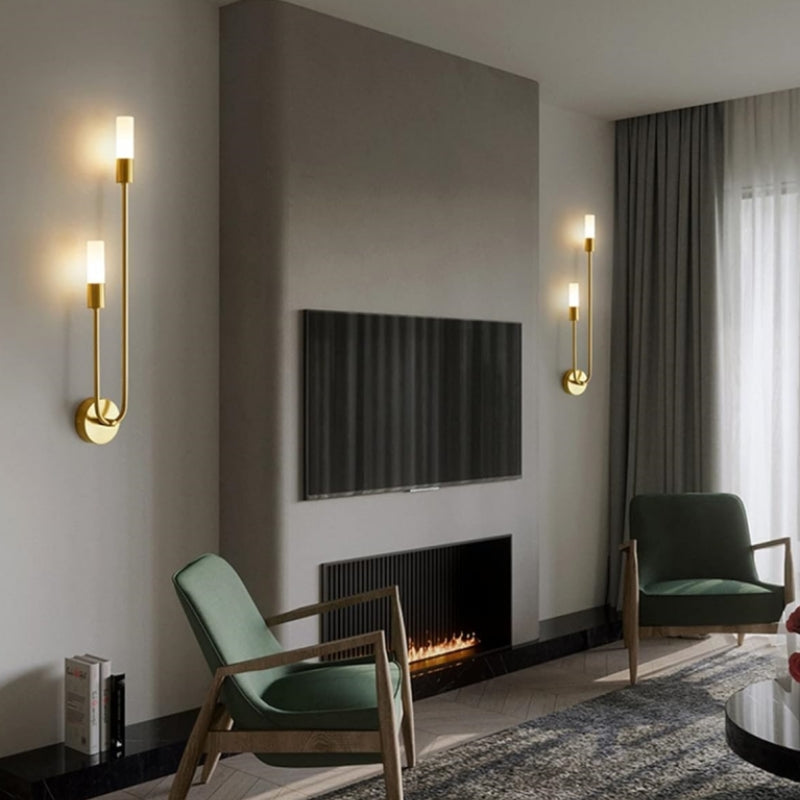 Dual-Glow LED Wall Lamp for Bedside | Modern Night Light Fixture