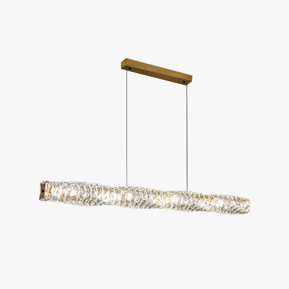 LED Crystal Pendant Light – Sleek Contemporary Design
