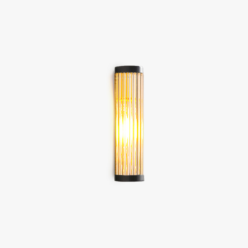 Hardwired Outdoor LED Wall Lamp – IP54 LED Light with Glass Shade
