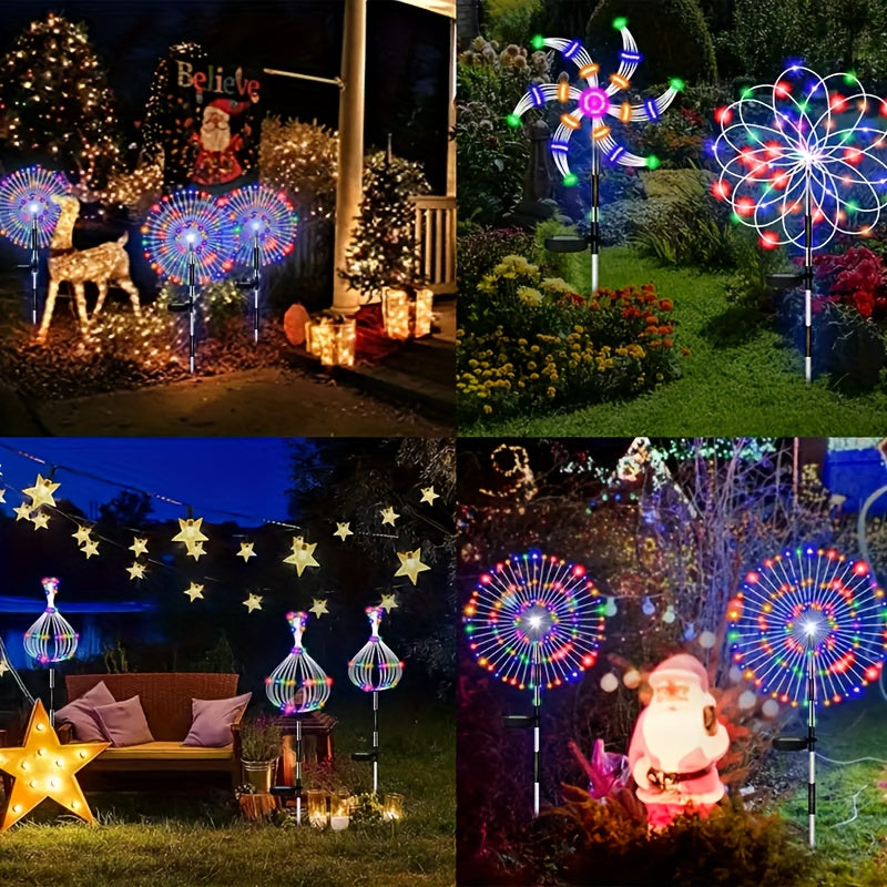 Solar Twinkling Fairy Lights with 8 Lighting Modes | Outdoor Christmas Light
