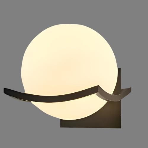 Clear Glass LED Wall Light | Wall-Mounted