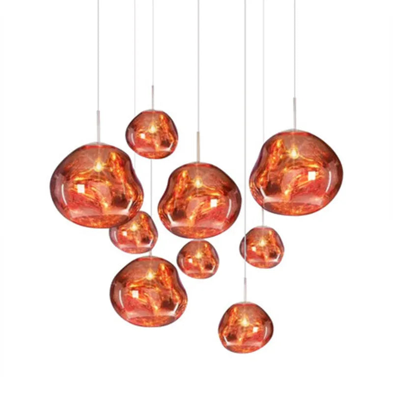 Melt-Style LED Pendant Light – Modern Indoor Ceiling Fixture