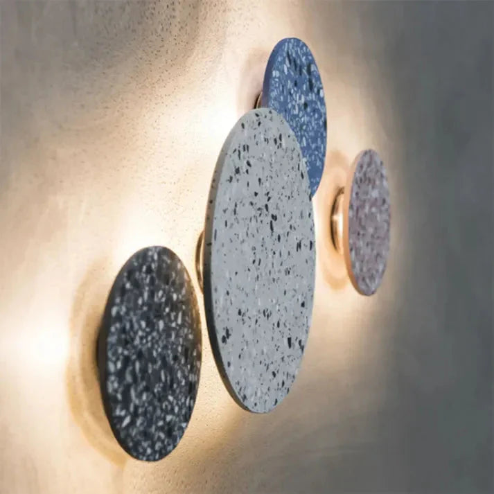 Wall-Mounted Terrazzo Lamp | Scandinavian-Style Interiors
