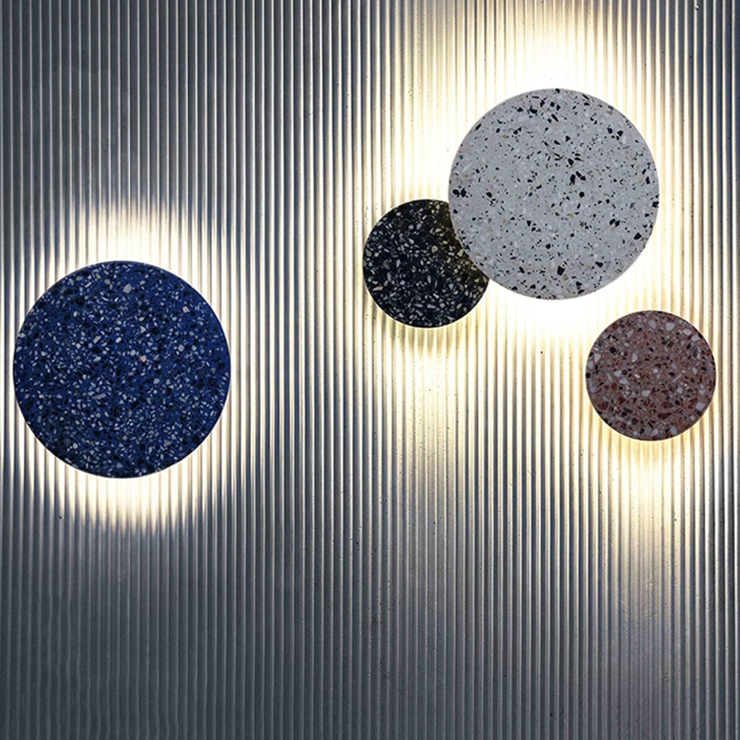 Wall-Mounted Terrazzo Lamp | Scandinavian-Style Interiors