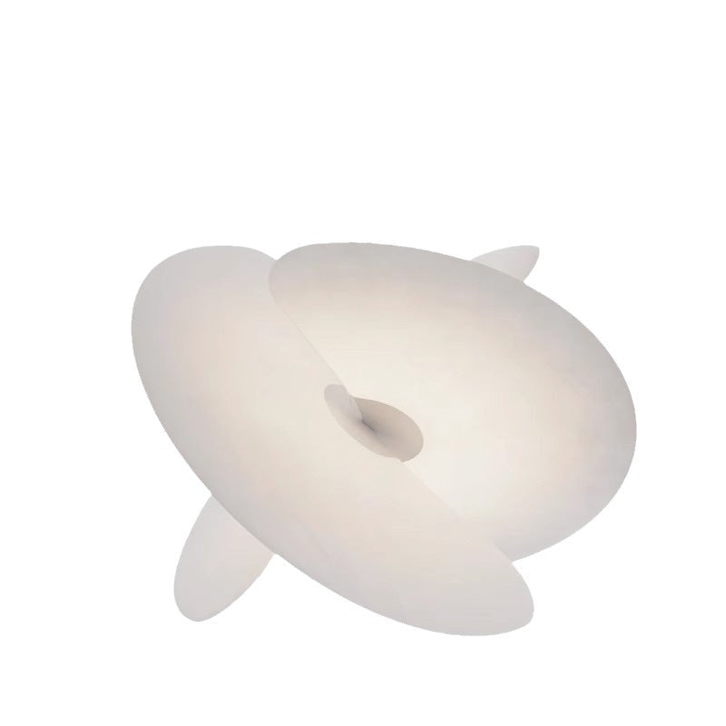 Nordic White Fabric Chandelier – Creative Ceiling Light Fixture