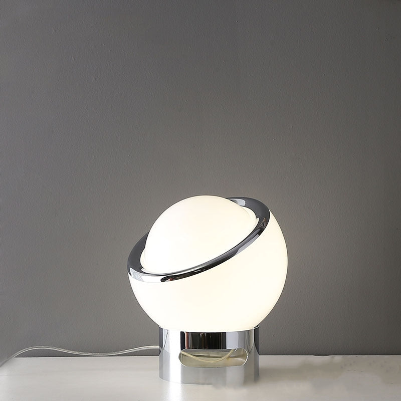 Opal Glass French Bauhaus Table Lamp