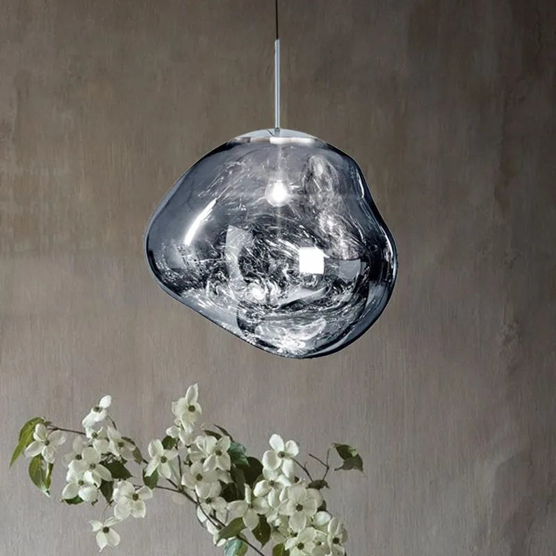 Melt-Style LED Pendant Light – Modern Indoor Ceiling Fixture