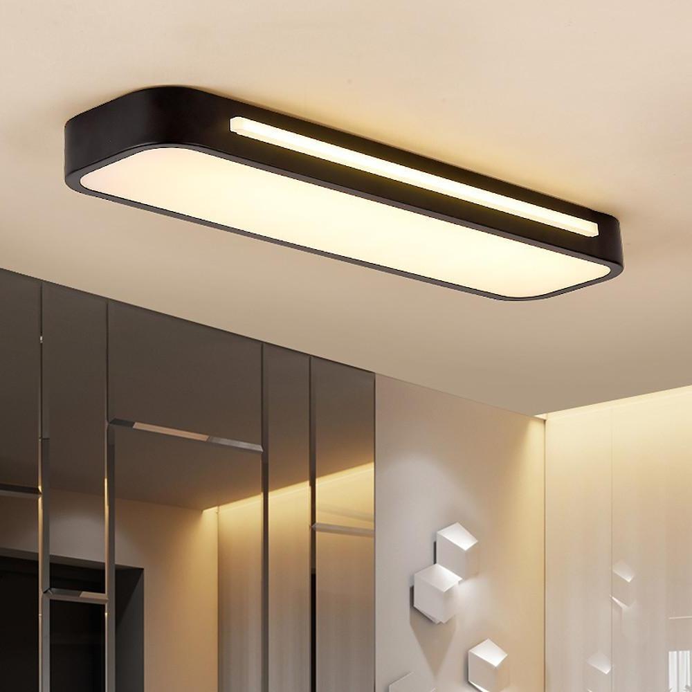 Modern LED Ceiling Light | Flat Rectangular Ceiling Lamp
