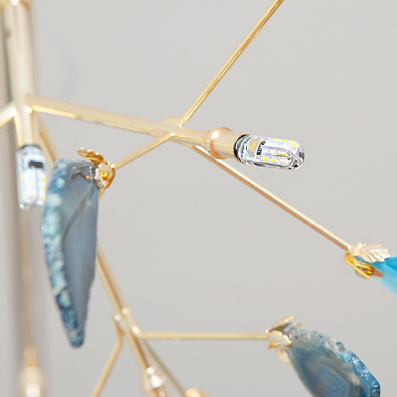 Colourful LED Nordic Chandelier – Modern Metal Pendant Light