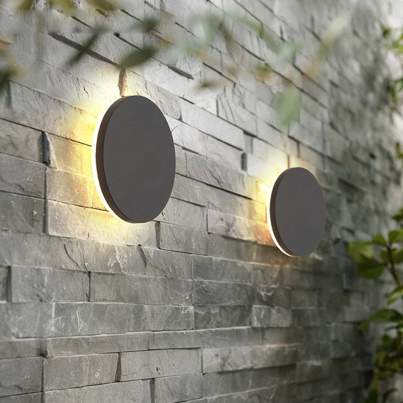 Minimalist Wall-Mounted LED Lamp – Round & Square Wall Sconce