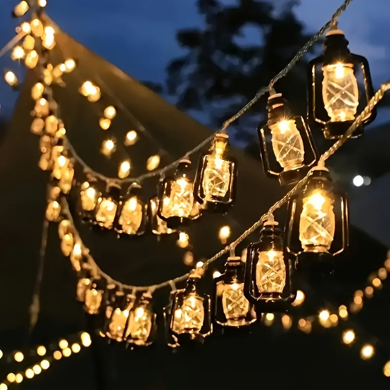 Vintage-Style LED Party Lights | Festive String Christmas Light