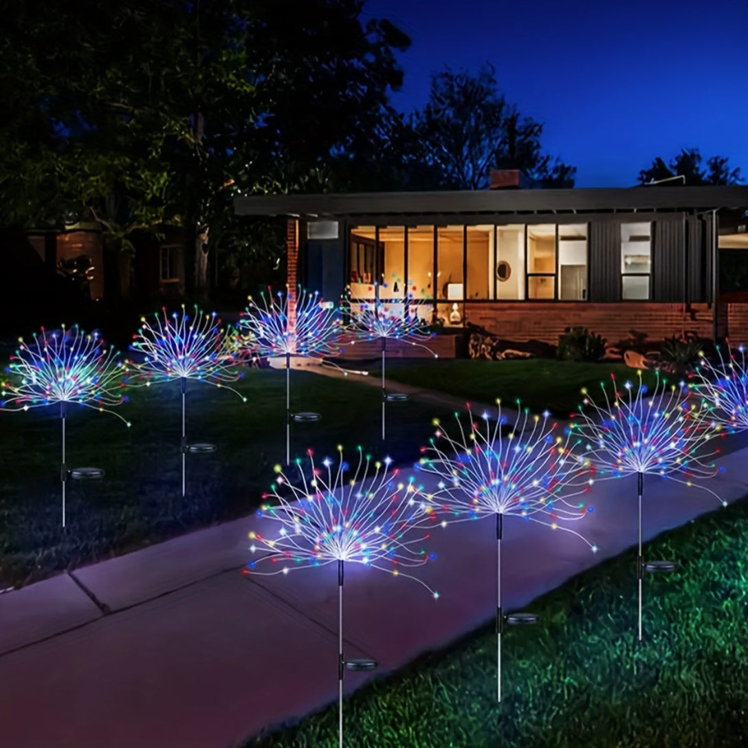 Solar Twinkling Fairy Lights with 8 Lighting Modes | Outdoor Christmas Light