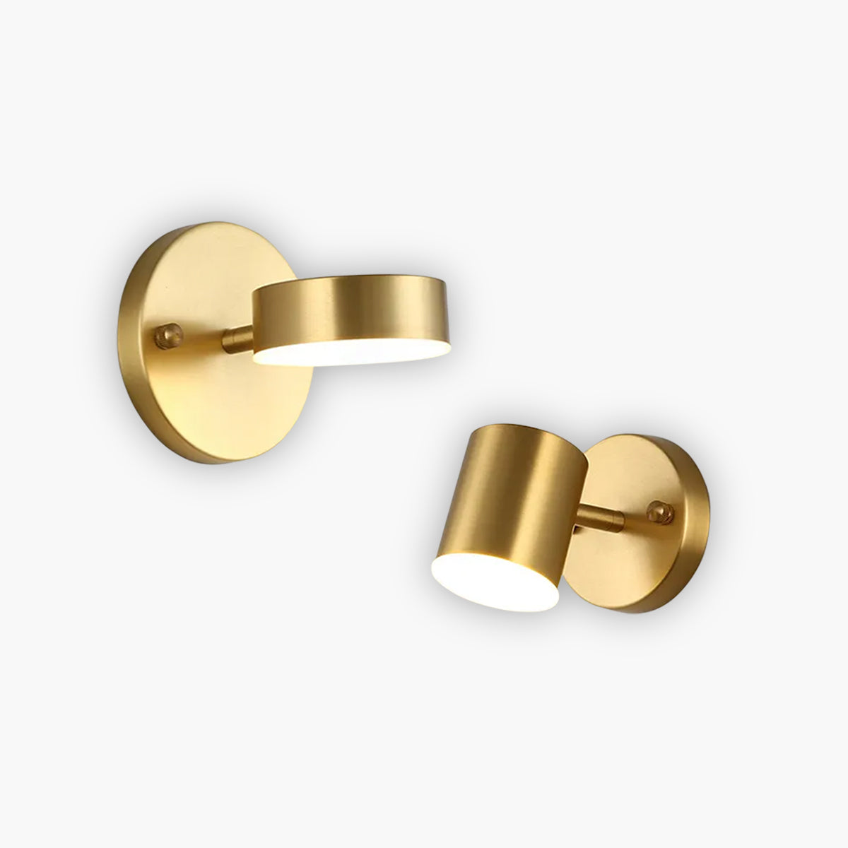 Scandinavian Copper LED Wall Sconce