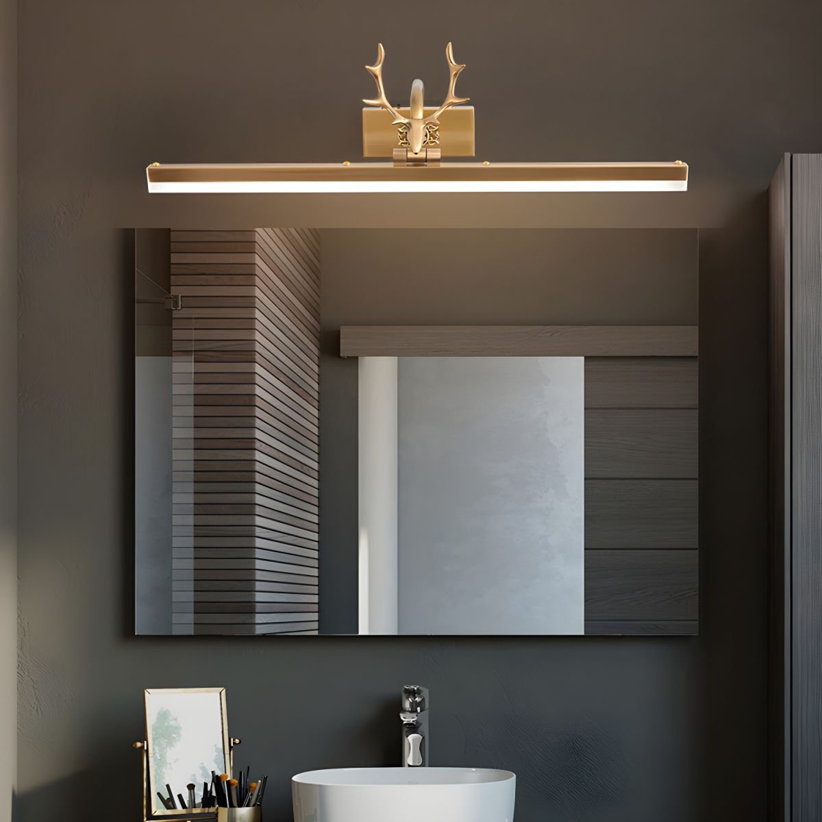Antler-Inspired LED Wall Light – Living & Bedroom LED Lamp