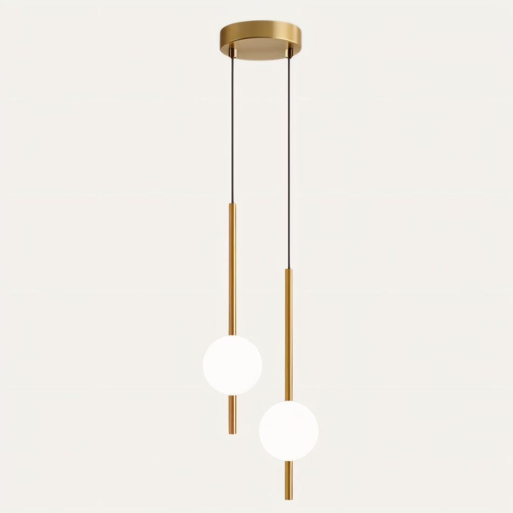Contemporary Orb Design Pendant Lamp