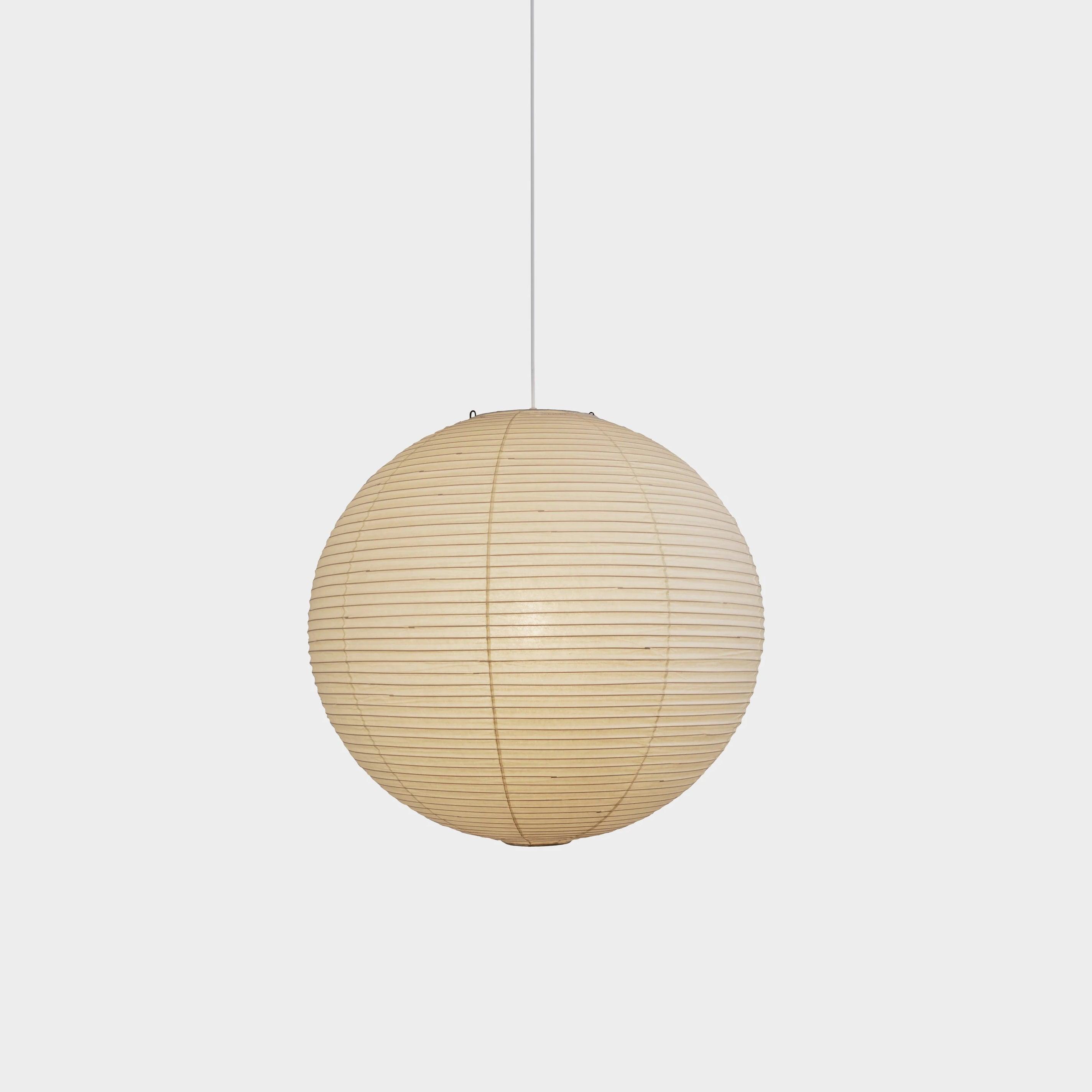 Sphere-Shape Paper Pendant Light | Mid-Century Accent