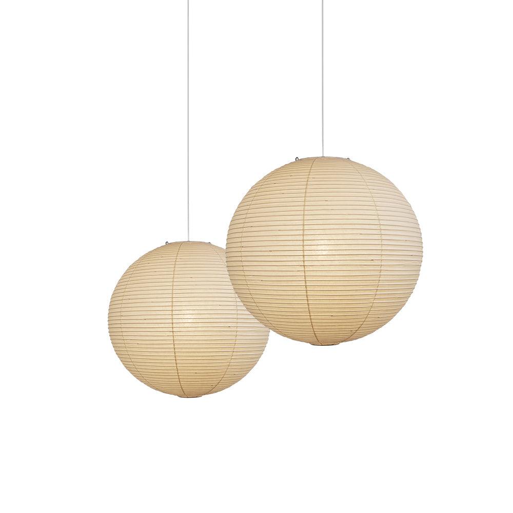 Sphere-Shape Paper Pendant Light | Mid-Century Accent