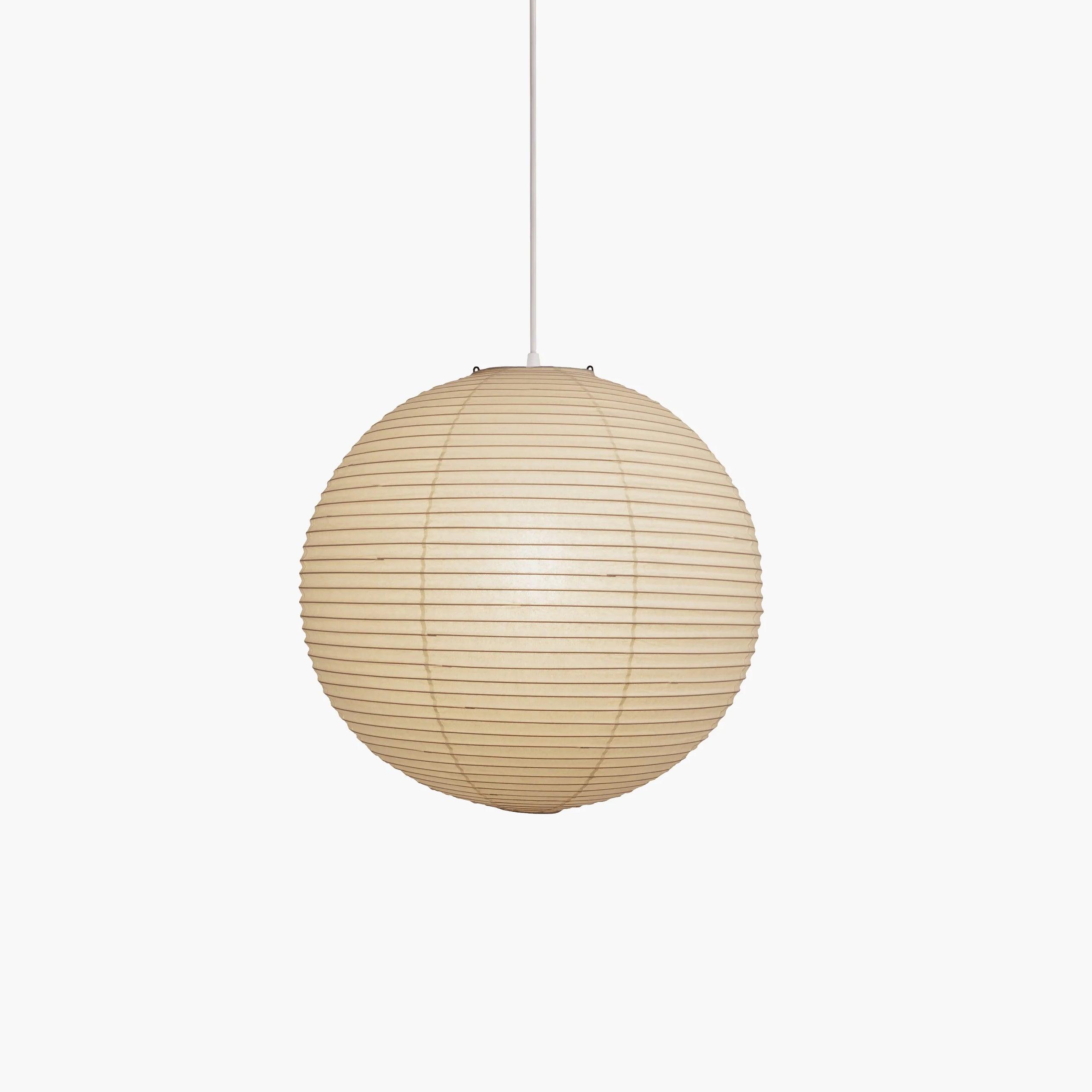 Sphere-Shape Paper Pendant Light | Mid-Century Accent