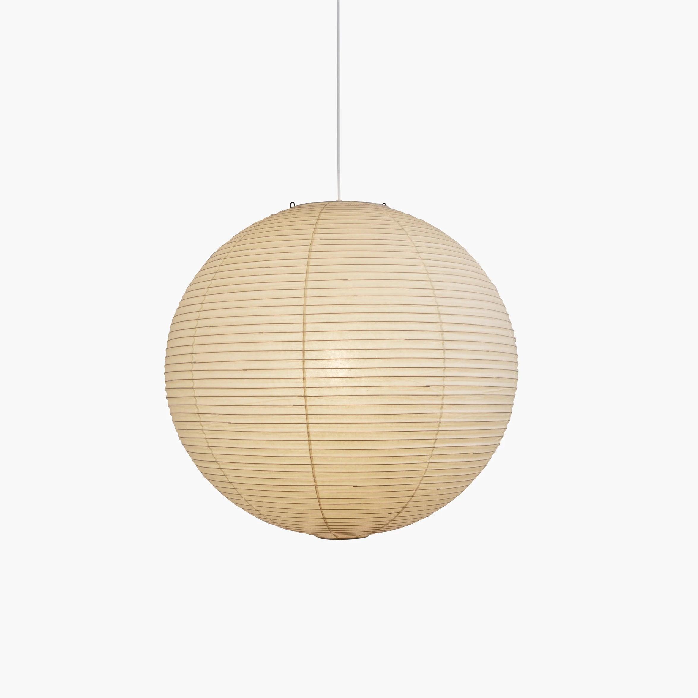 Sphere-Shape Paper Pendant Light | Mid-Century Accent