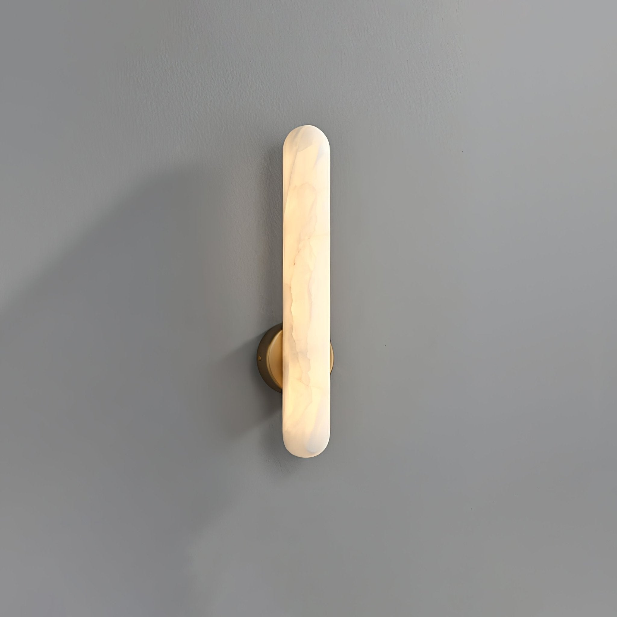 Modern Alabaster Wall Lamp – Minimalist LED Sconce