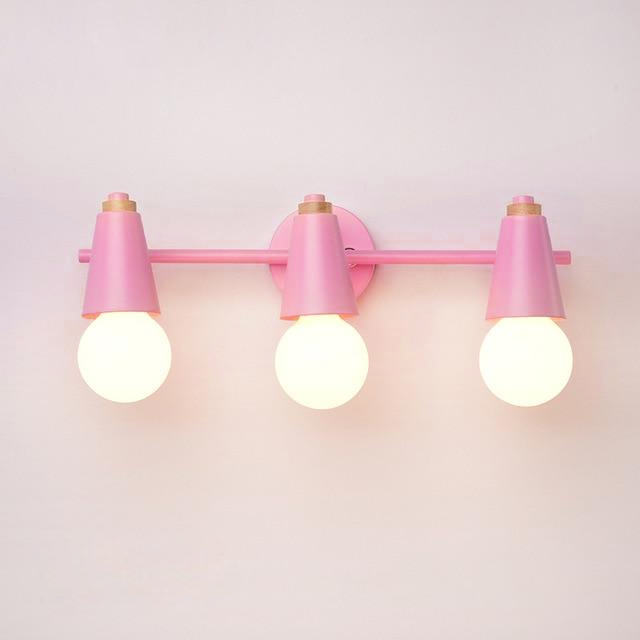 Modern Wall Light with Vibrant Colours