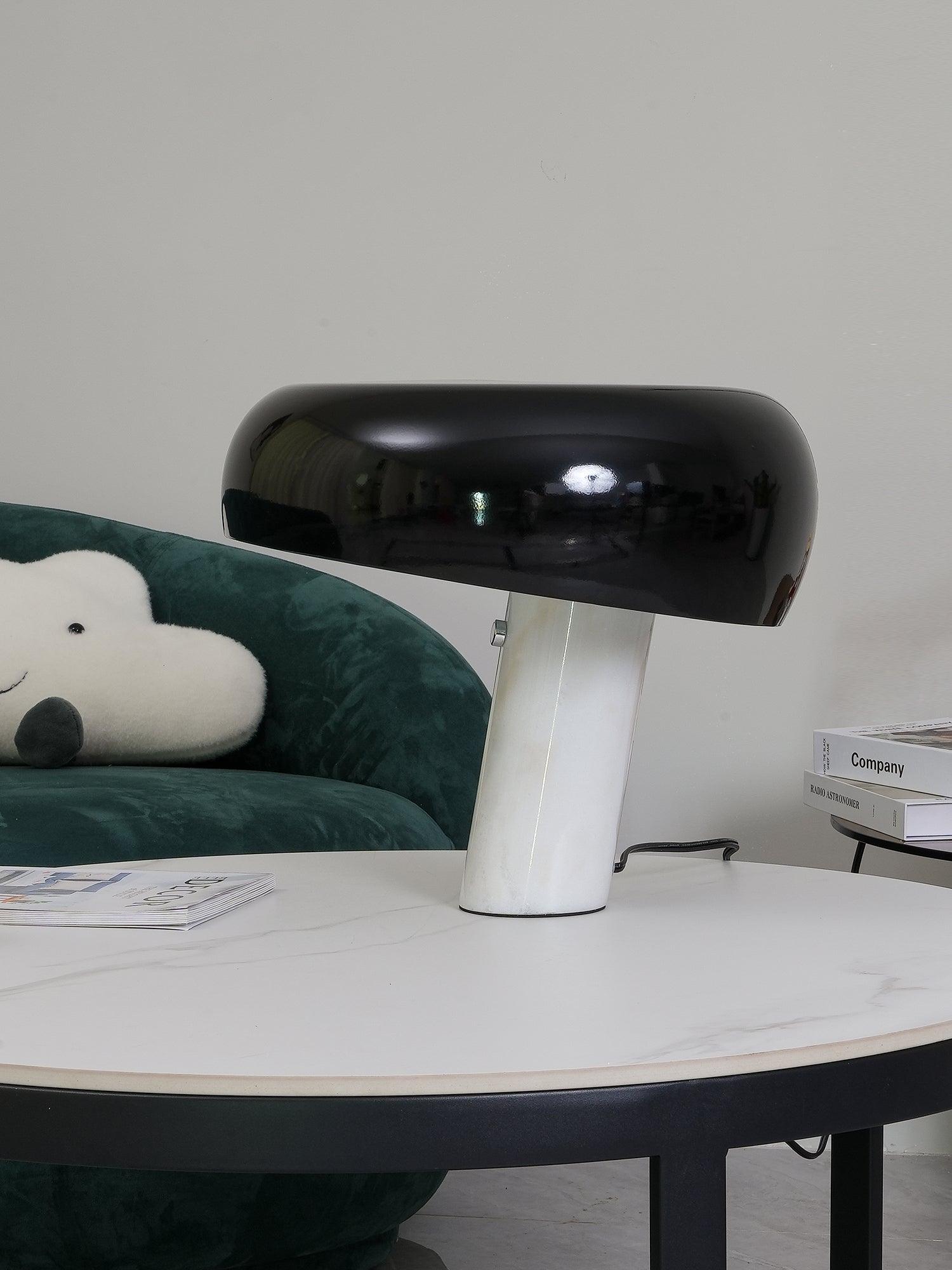 Modern Marble Table Lamp – Dimmable Lighting