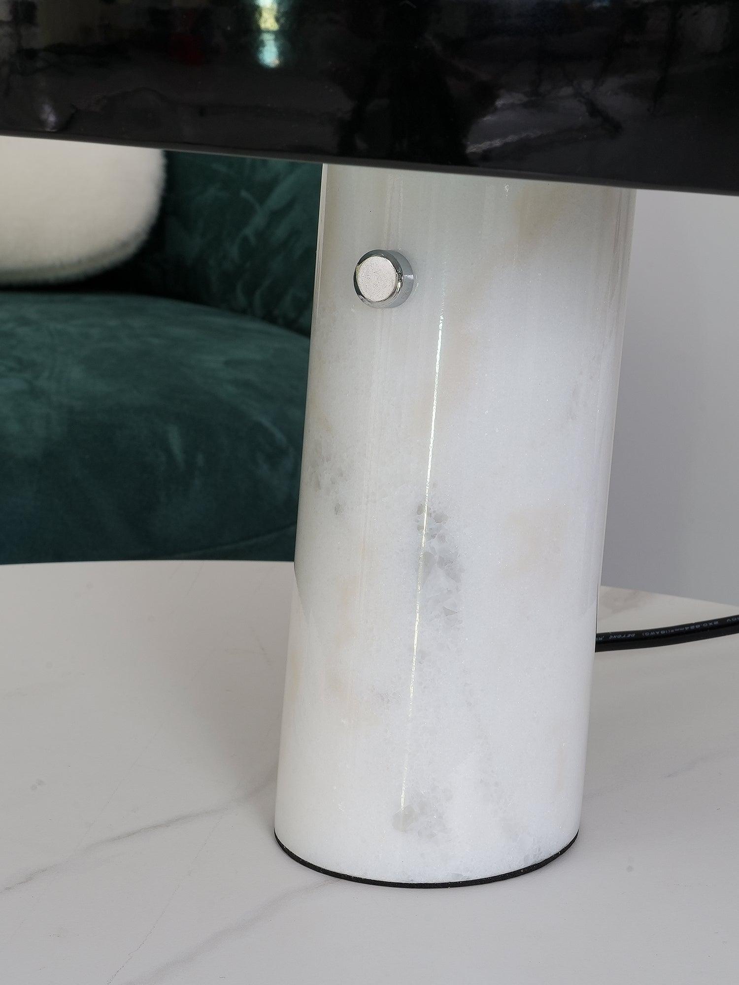 Modern Marble Table Lamp – Dimmable Lighting