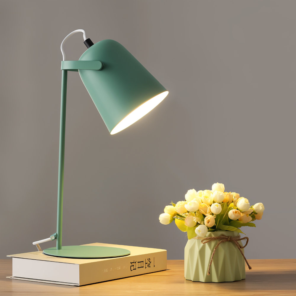 Sleek Rotating Desk Light | Soft Reading Table Lamp