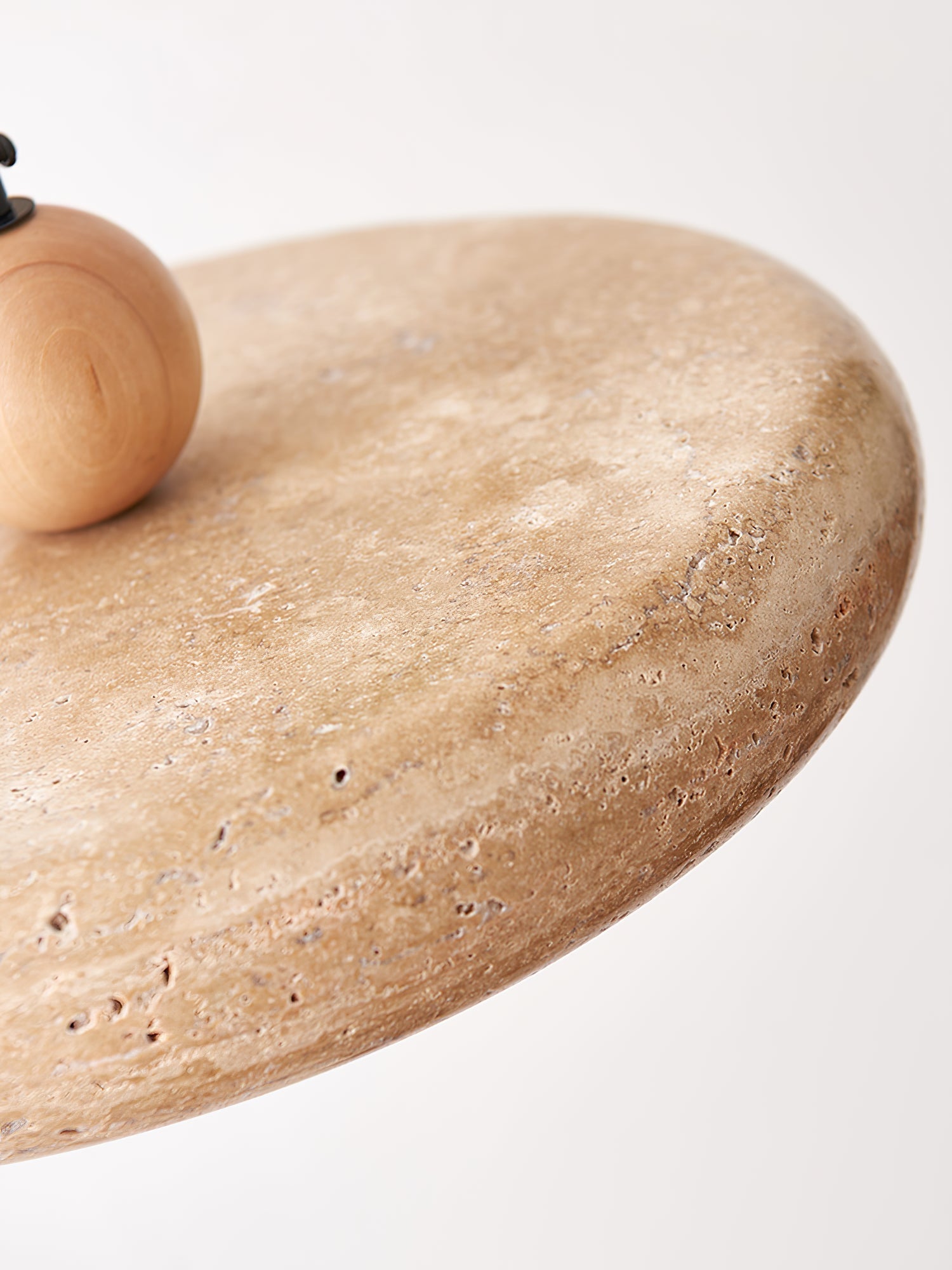 Minimalist Travertine Ceiling Lamp – Indoor LED Pendant Lamp