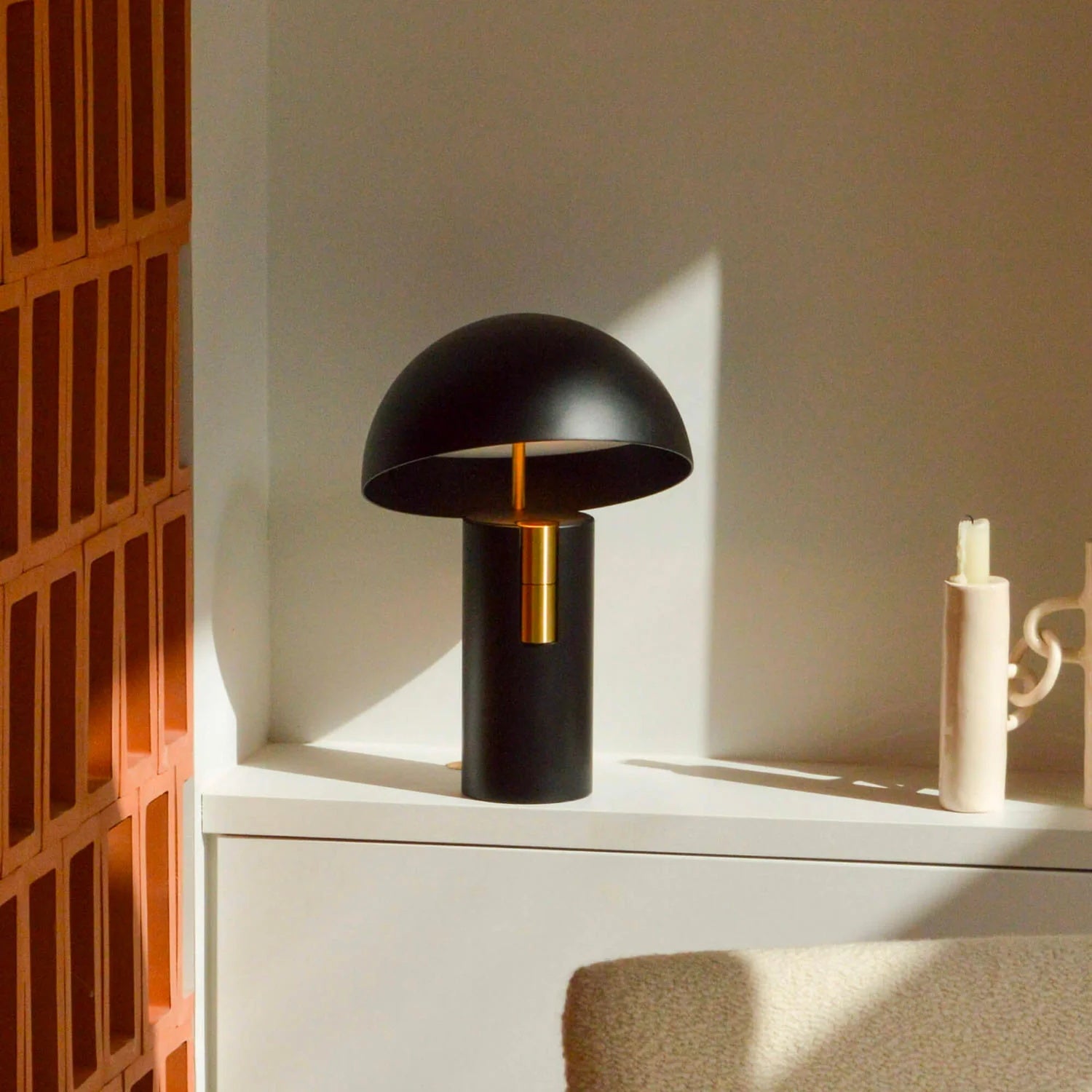 Tilted Cap Table Lamps | Stylish Desk Lamp