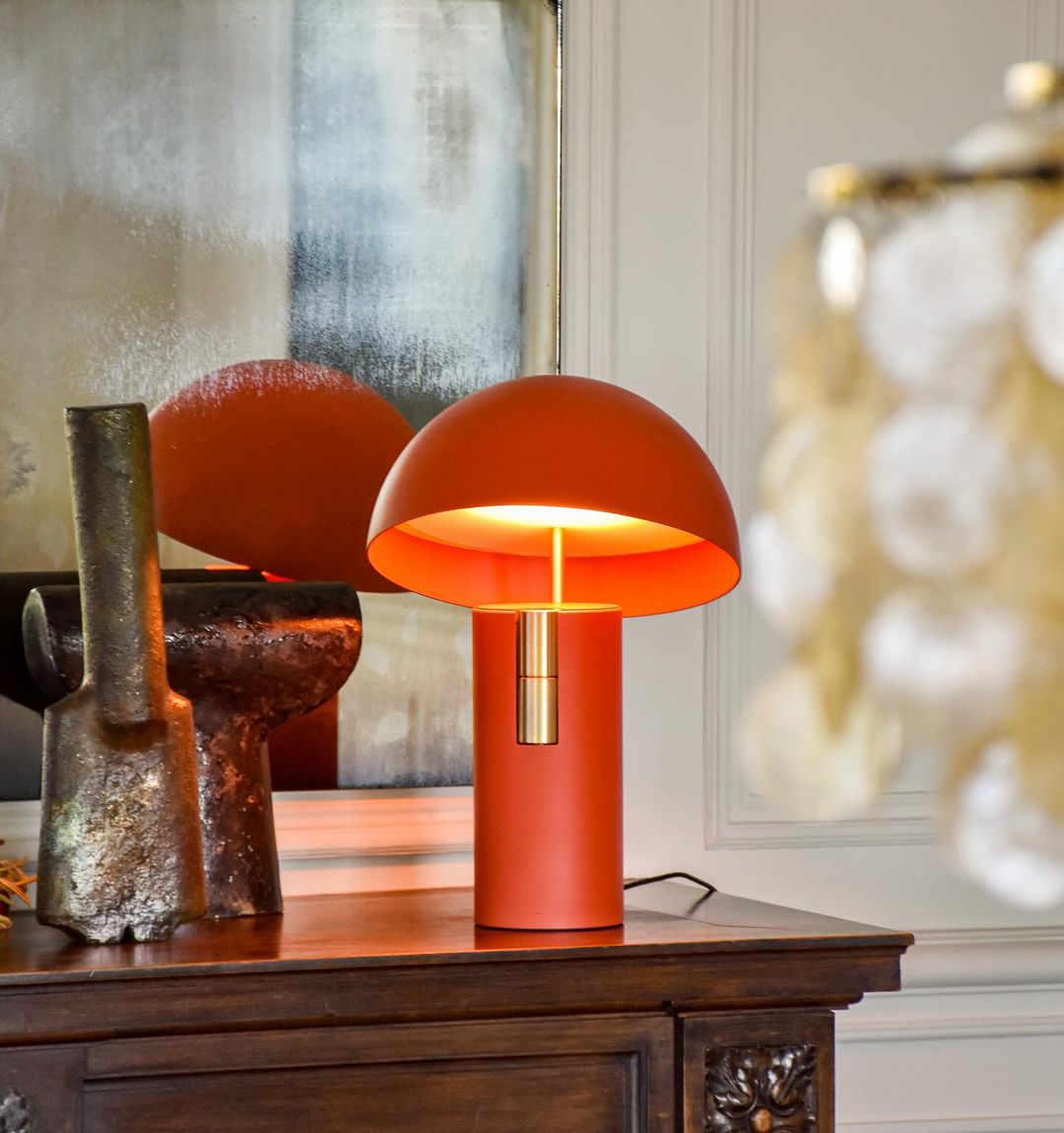 Tilted Cap Table Lamps | Stylish Desk Lamp
