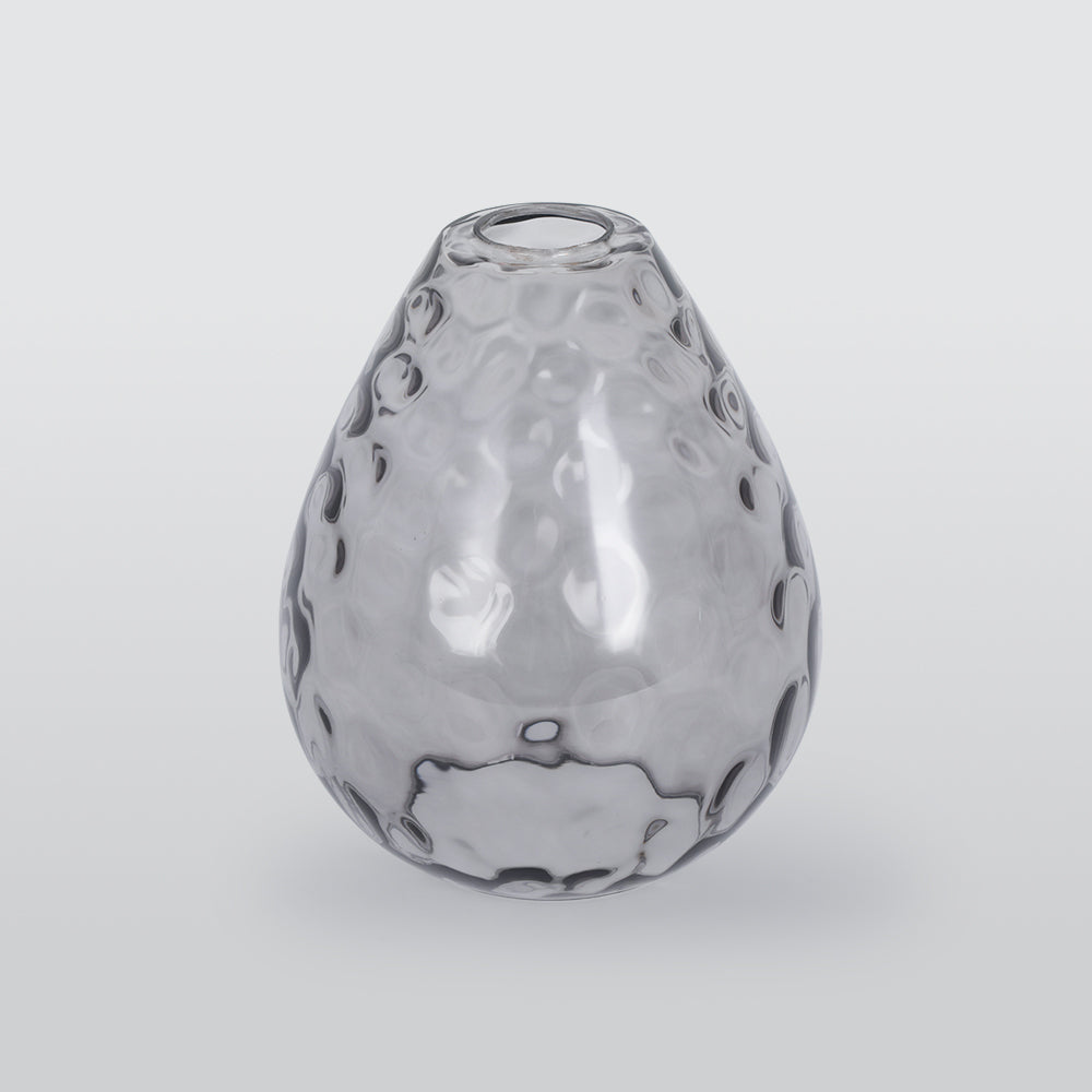 Teardrop Glass Pendant Light – Adjustable Metal Fixture