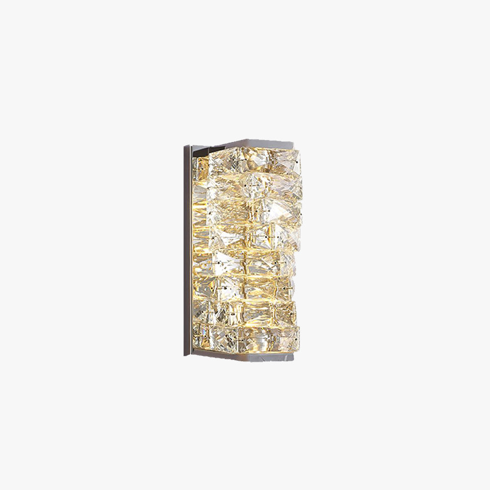 Contemporary LED Vanity Wall Light – Rectangular Metal Design