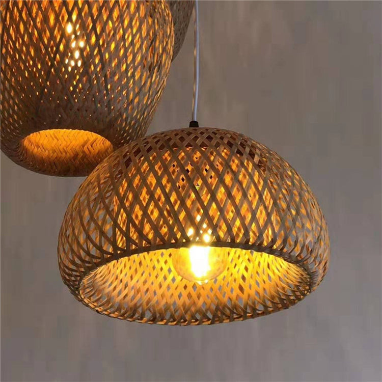 Earthy Bamboo Pendant Light | Boho‑Minimalist Style