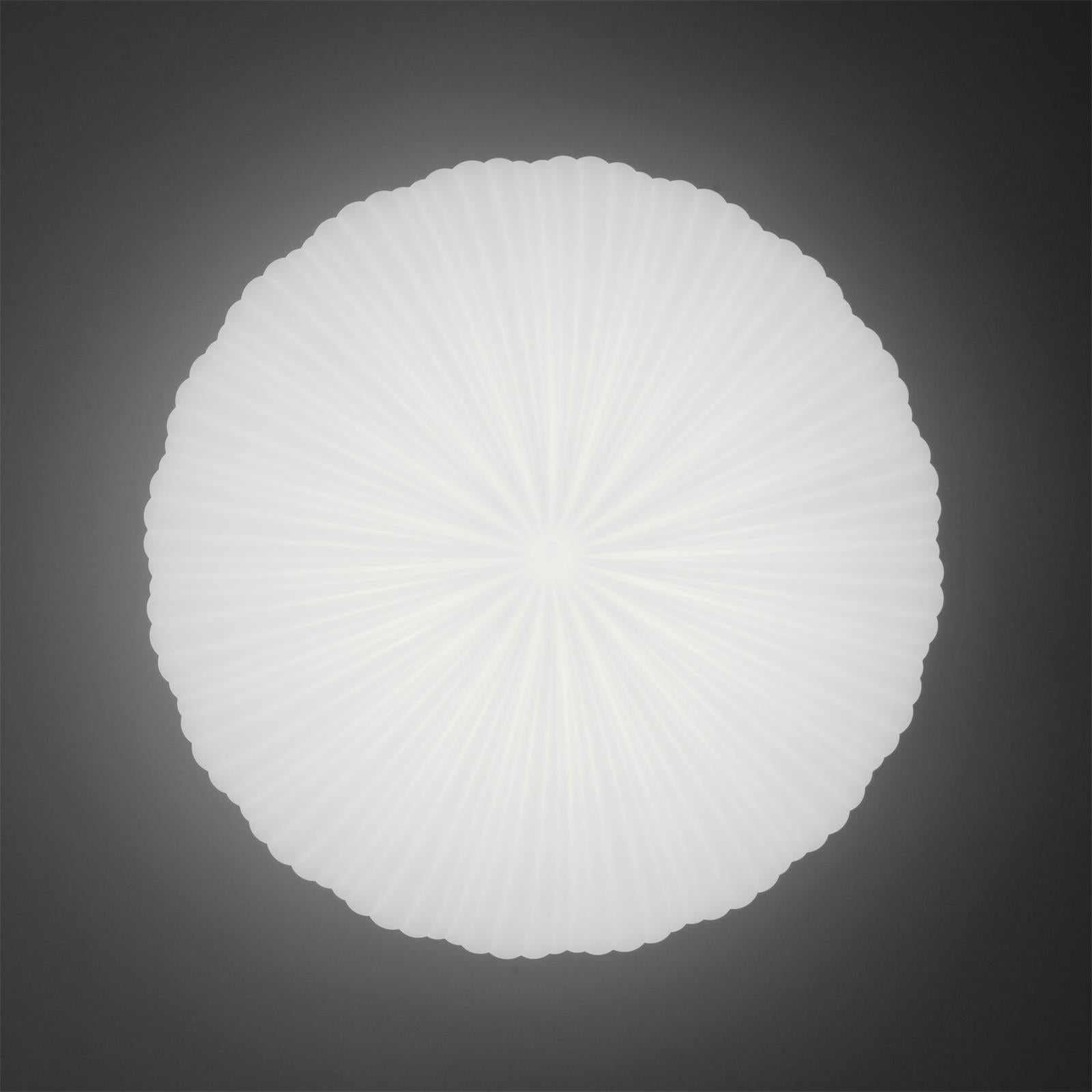 Pumpkin Style Flush Mount LED Ceiling Light