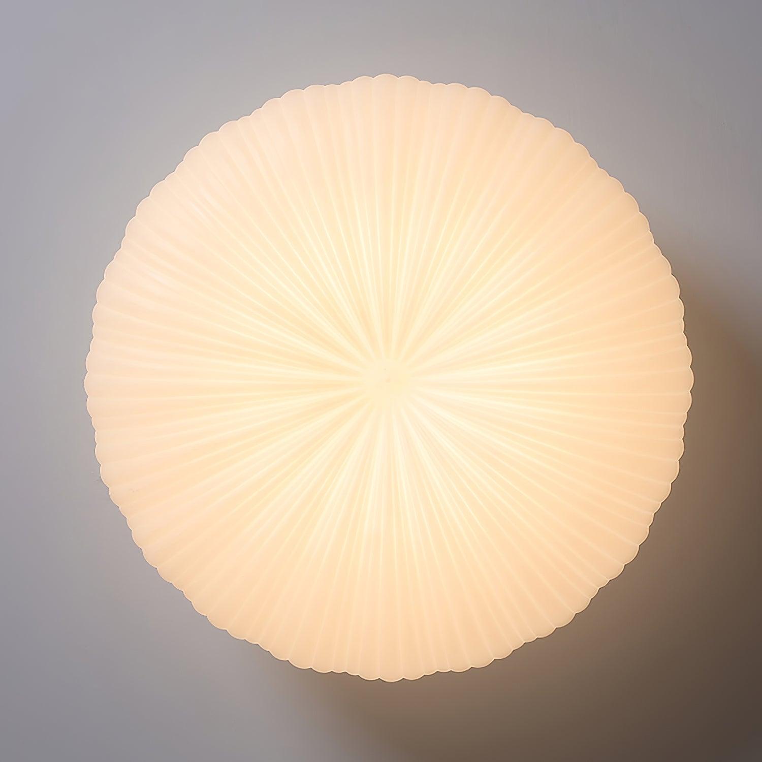 Pumpkin Style Flush Mount LED Ceiling Light