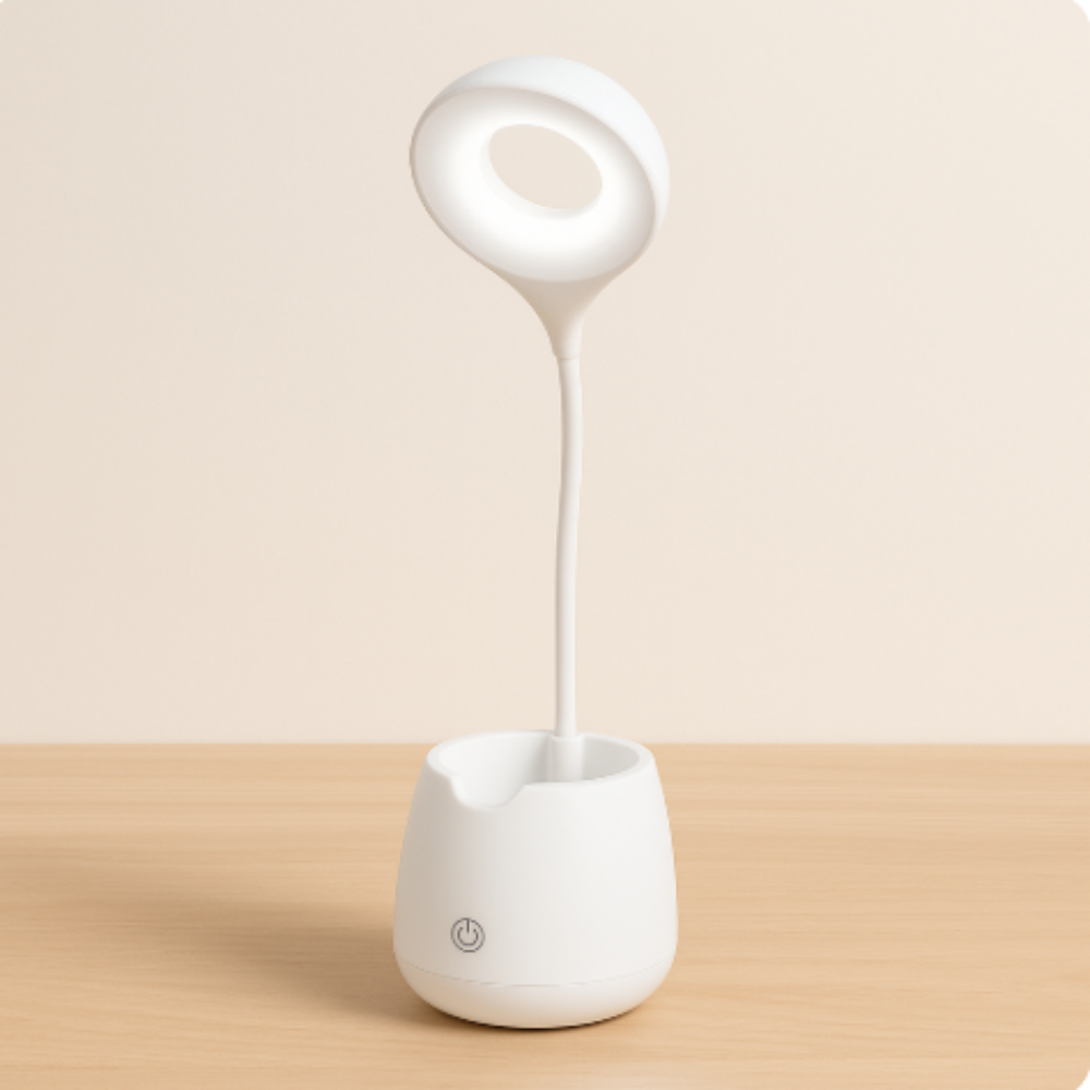 Versatile Children’s Reading Lamp | Phone Holder & Storage Table Lamp