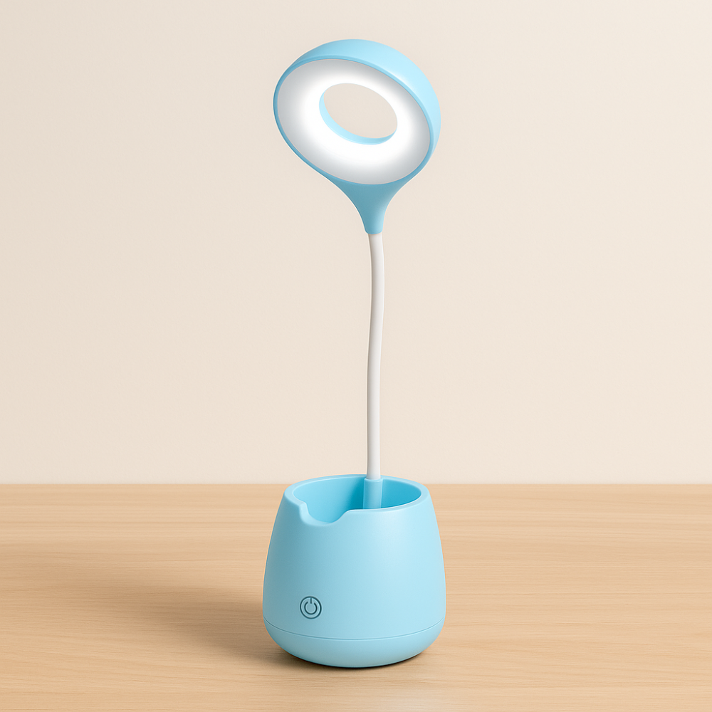 Versatile Children’s Reading Lamp | Phone Holder & Storage Table Lamp