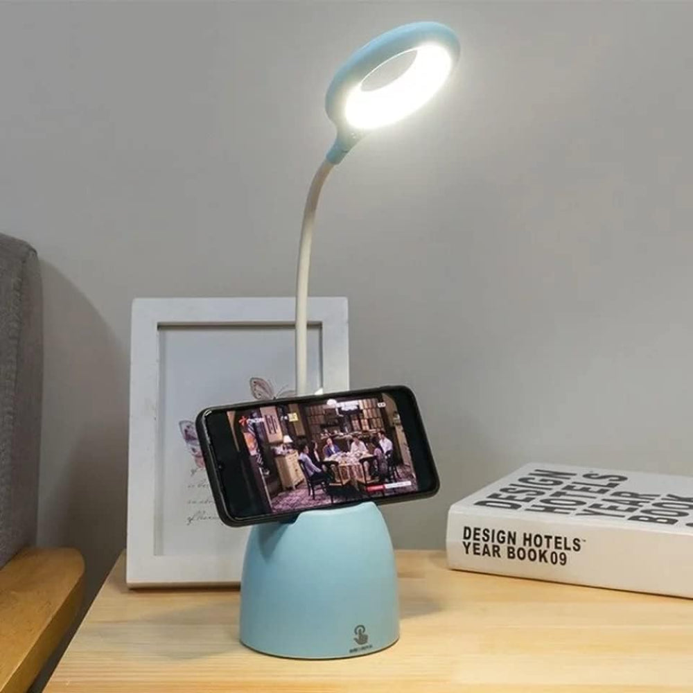 Versatile Children’s Reading Lamp | Phone Holder & Storage Table Lamp
