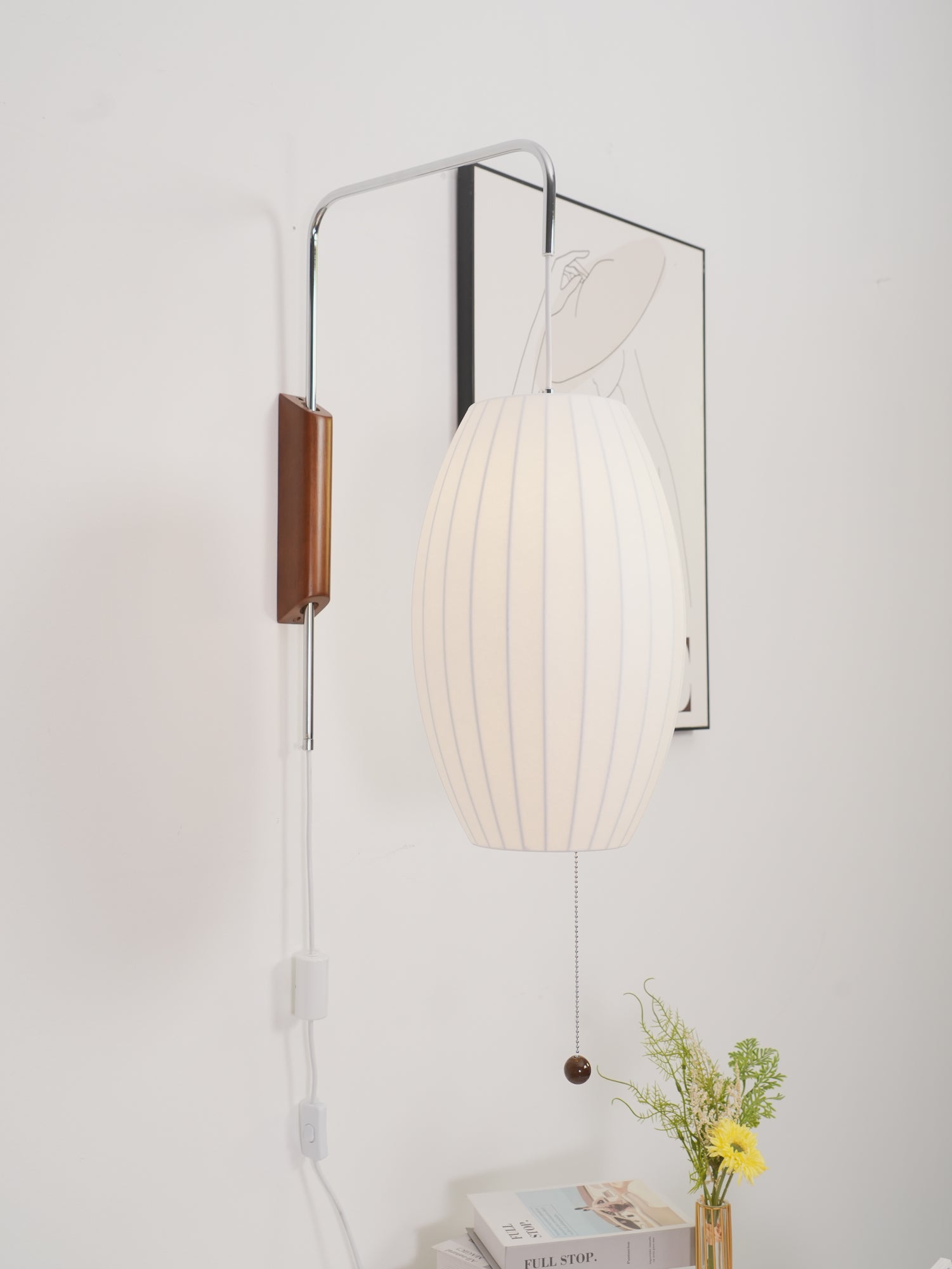 Chinese Lantern Style Wall Lamp