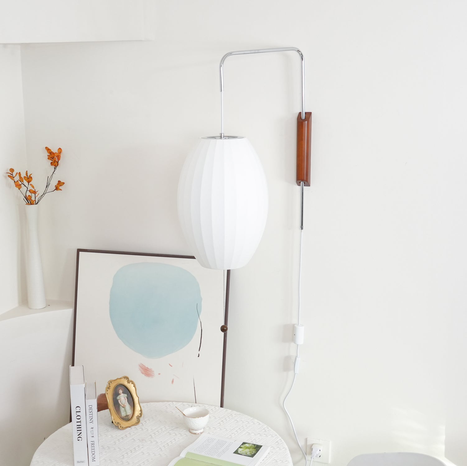 Chinese Lantern Style Wall Lamp