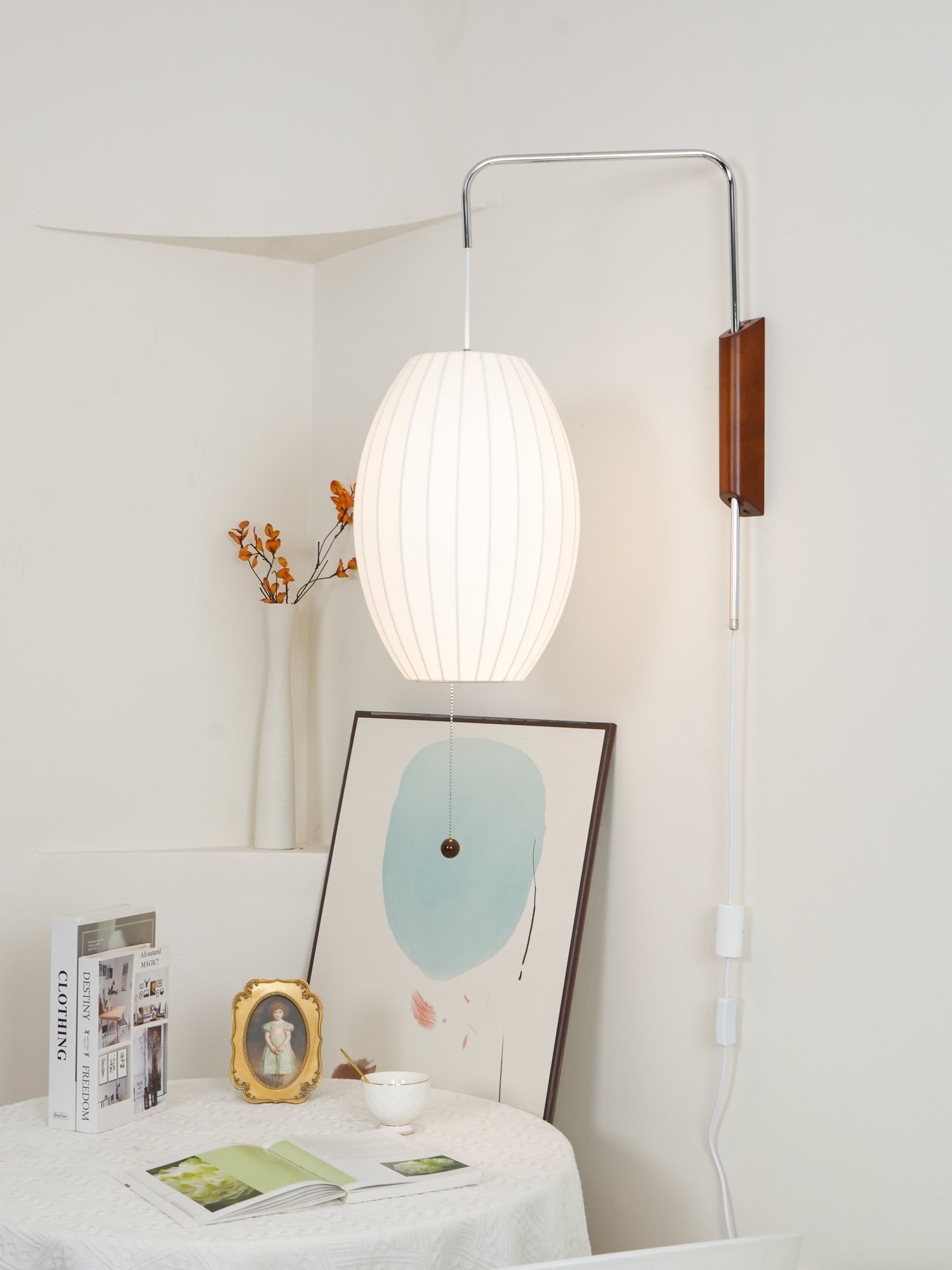 Chinese Lantern Style Wall Lamp